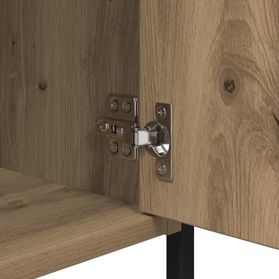 Nachtkastje Artisan Eiken 40 x 42 x 60 cm Bewerkt hout