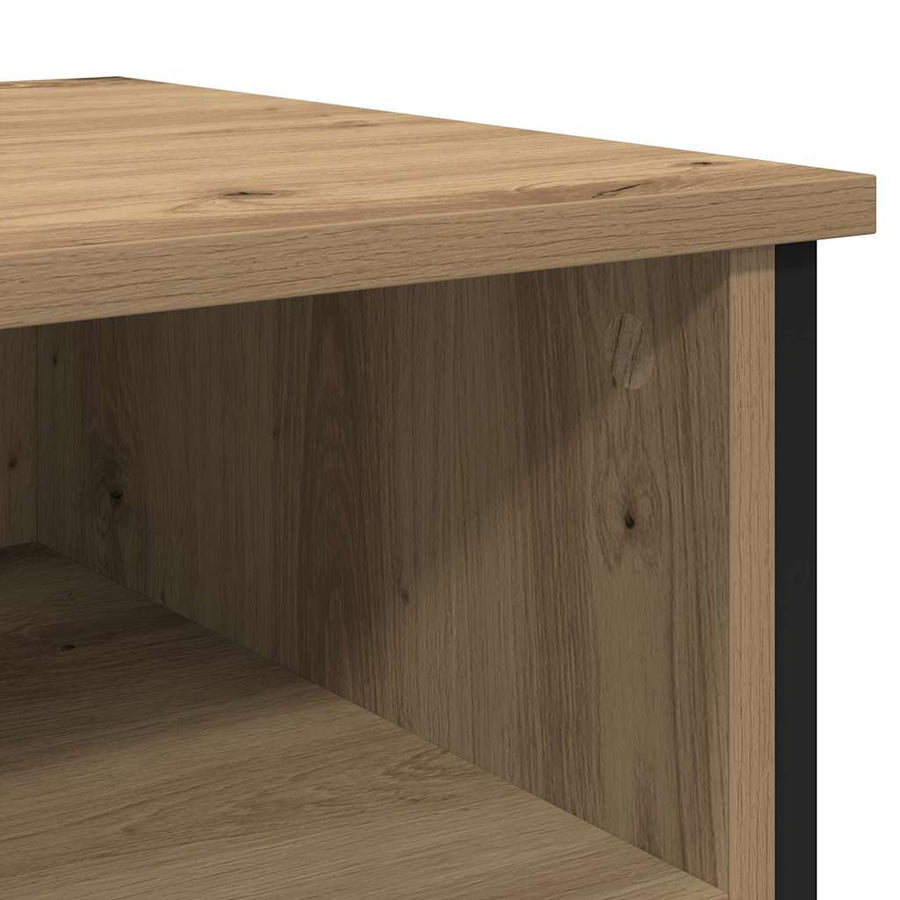 Nachtkastje Artisan Eiken 40 x 42 x 60 cm Bewerkt hout