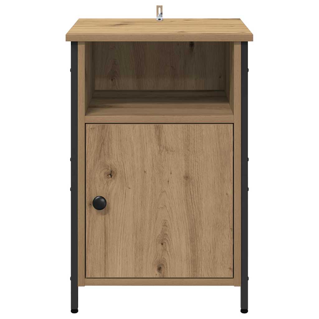 Nachtkastje Artisan Eiken 40 x 42 x 60 cm Bewerkt hout