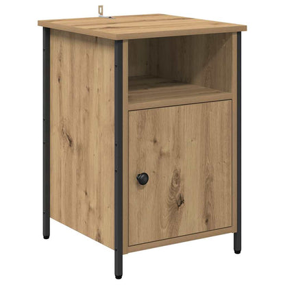 Nachtkastje 2 pcs Artisan Eiken 40 x 42 x 60 cm Bewerkt hout
