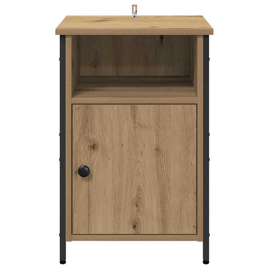 Nachtkastje 2 pcs Artisan Eiken 40 x 42 x 60 cm Bewerkt hout