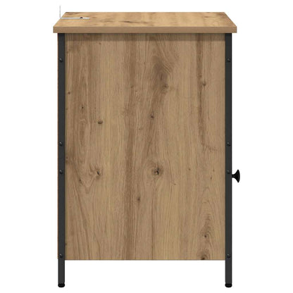 Nachtkastje 2 pcs Artisan Eiken 40 x 42 x 60 cm Bewerkt hout