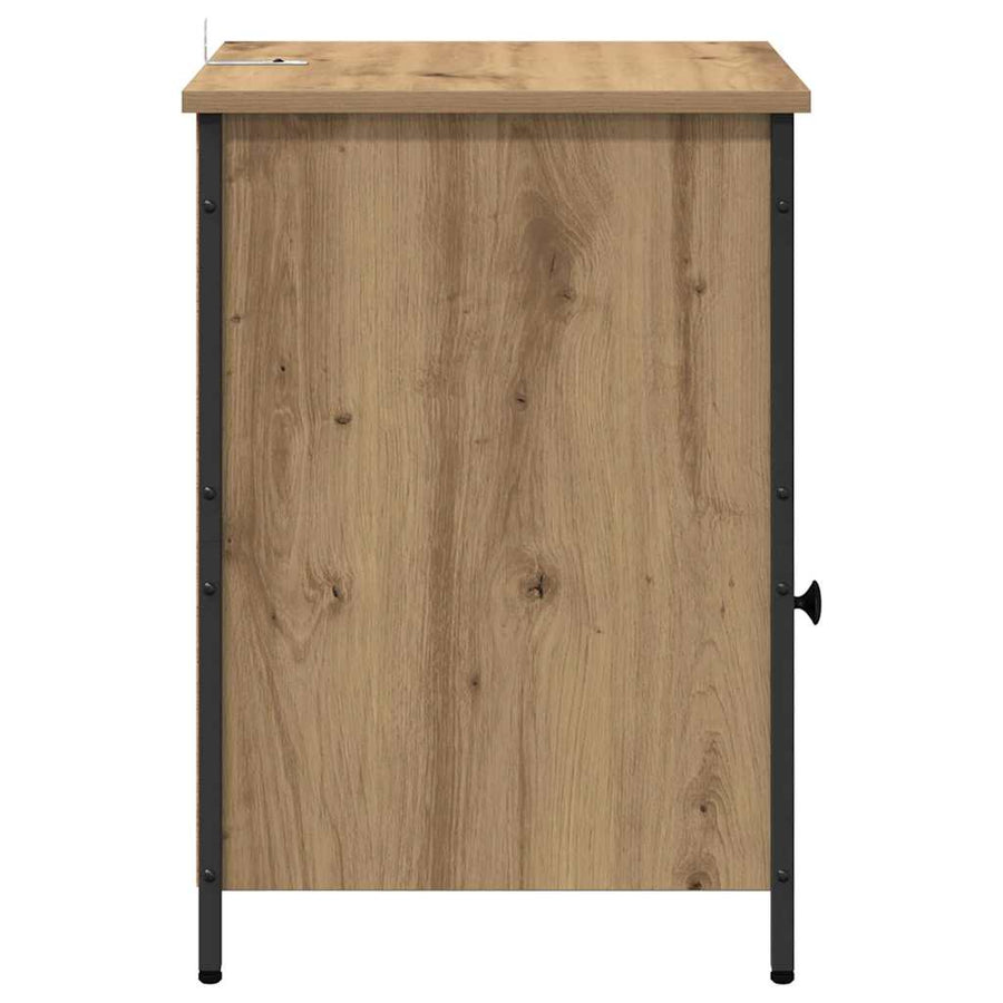 Nachtkastje 2 pcs Artisan Eiken 40 x 42 x 60 cm Bewerkt hout