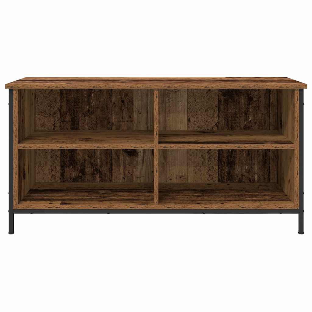 TV-kast Oud Hout 100 x 40 x 50 cm Bewerkt hout