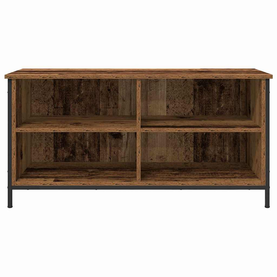 TV-kast Oud Hout 100 x 40 x 50 cm Bewerkt hout