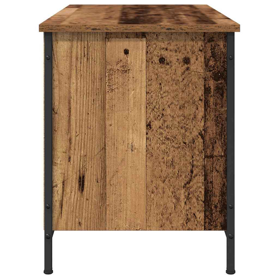 TV-kast Oud Hout 100 x 40 x 50 cm Bewerkt hout