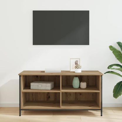 TV-kast Artisan Eiken 100 x 40 x 50 cm Bewerkt hout