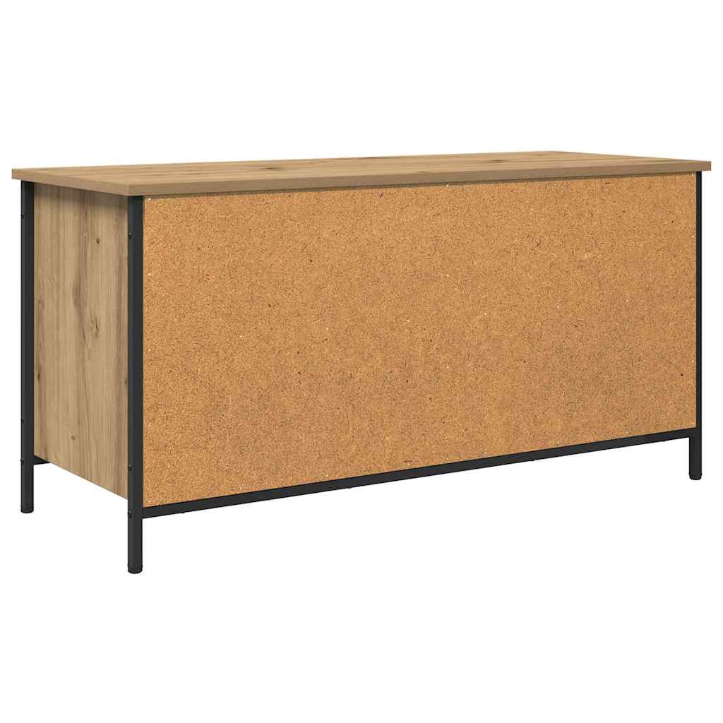 TV-kast Artisan Eiken 100 x 40 x 50 cm Bewerkt hout