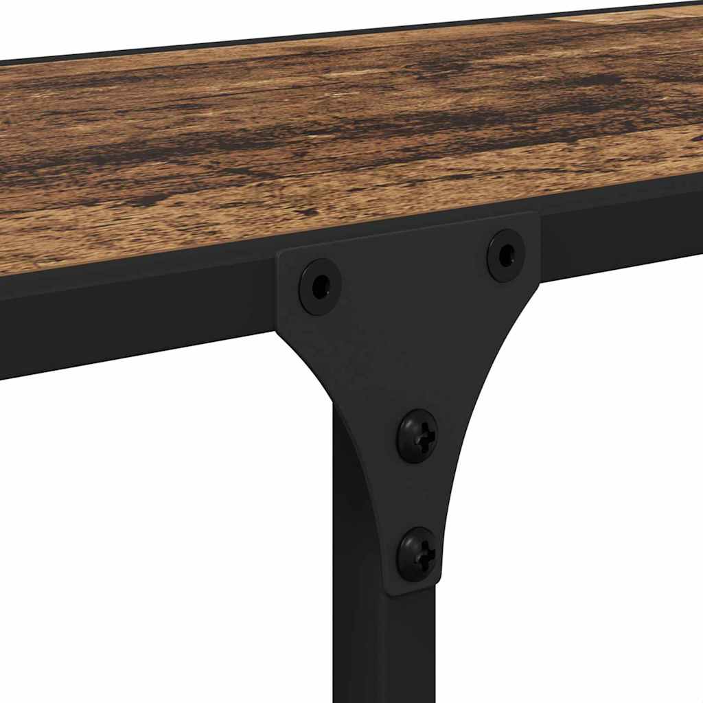 Boekenkast Oud hout 100 x 32 x 170 cm Bewerkt hout