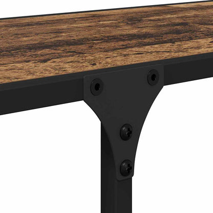 Boekenkast Oud hout 100 x 32 x 170 cm Bewerkt hout