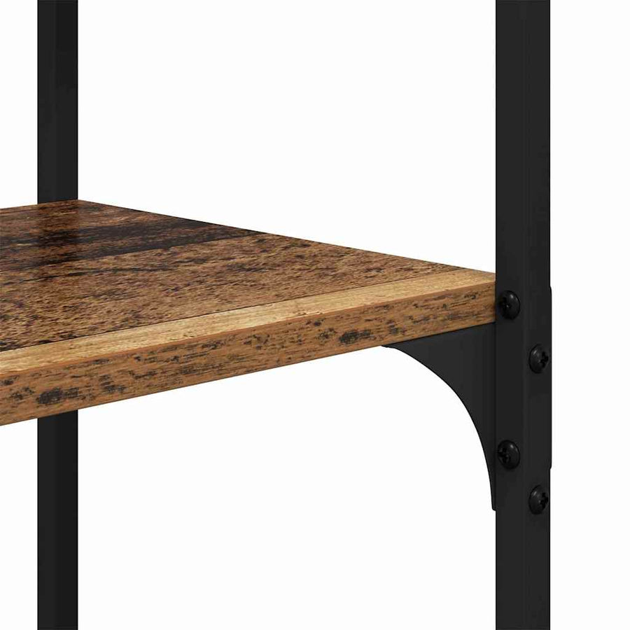 Boekenkast Oud hout 100 x 32 x 170 cm Bewerkt hout