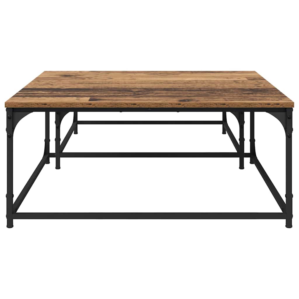 Nesting Koffietafel 2 pcs Oud hout 80 x 8035 x cm Bewerkt hout