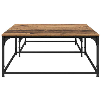 Nesting Koffietafel 2 pcs Oud hout 80 x 8035 x cm Bewerkt hout