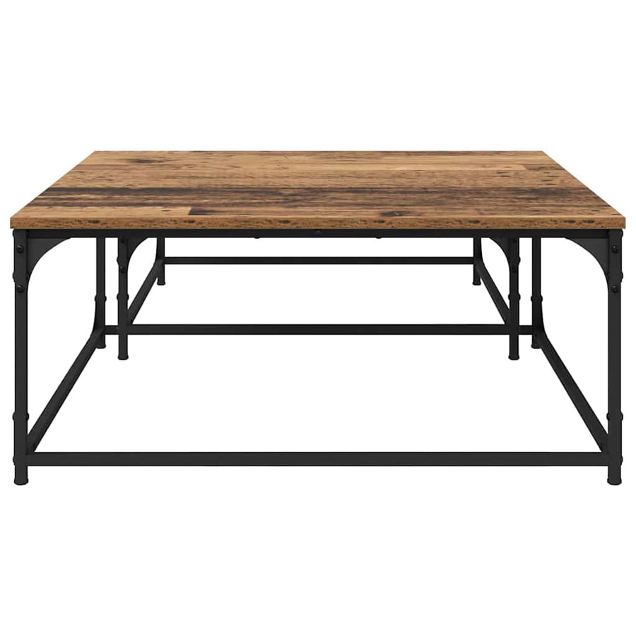 Nesting Koffietafel 2 pcs Oud hout 80 x 8035 x cm Bewerkt hout