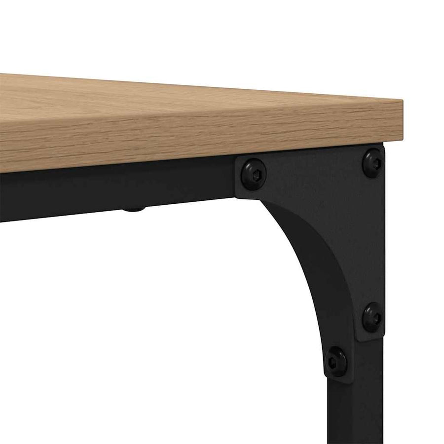 Nesting Koffietafel 2 pcs artisanaal eikenkleurig