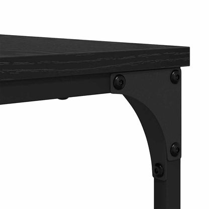 Nesting Koffietafel 2 pcs Zwart eiken 80 x 8035 x cm