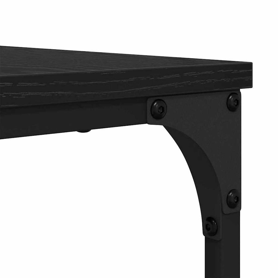 Nesting Koffietafel 2 pcs Zwart eiken 80 x 8035 x cm