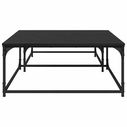 Nesting Koffietafel 2 pcs Zwart eiken 80 x 8035 x cm