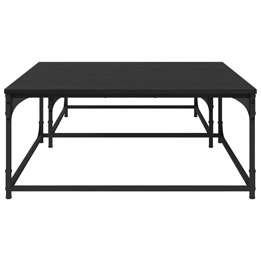 Nesting Koffietafel 2 pcs Zwart eiken 80 x 8035 x cm