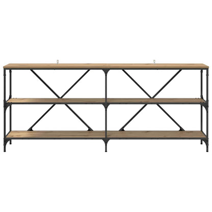 Wandtafel met plank met opslag Artisan Eiken 180 x 30 x 75 cm