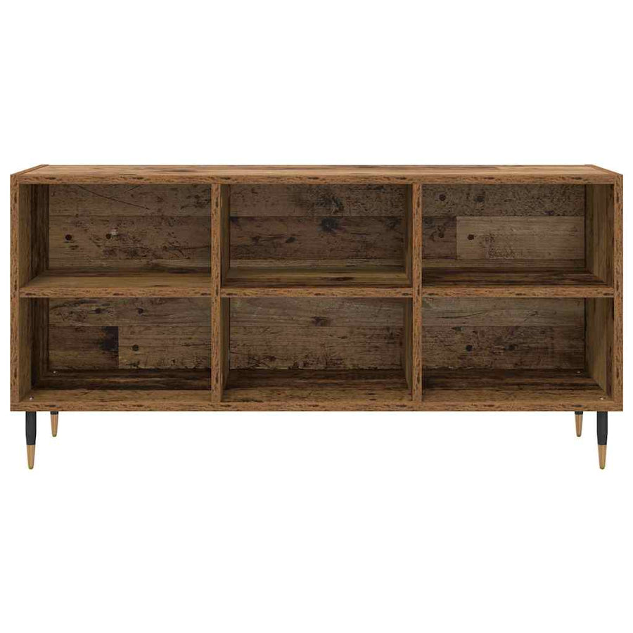 TV-kast Oud Hout 103,5 x 30 x 50 cm Bewerkt hout