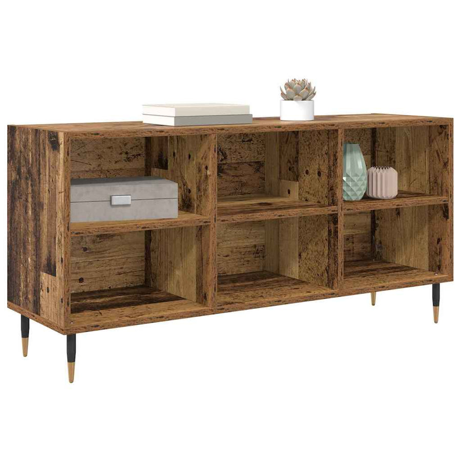 TV-kast Oud Hout 103,5 x 30 x 50 cm Bewerkt hout