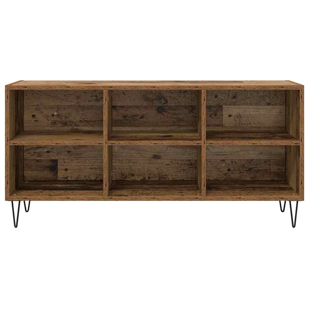 TV-kast Oud Hout 103,5 x 30 x 50 cm Bewerkt hout
