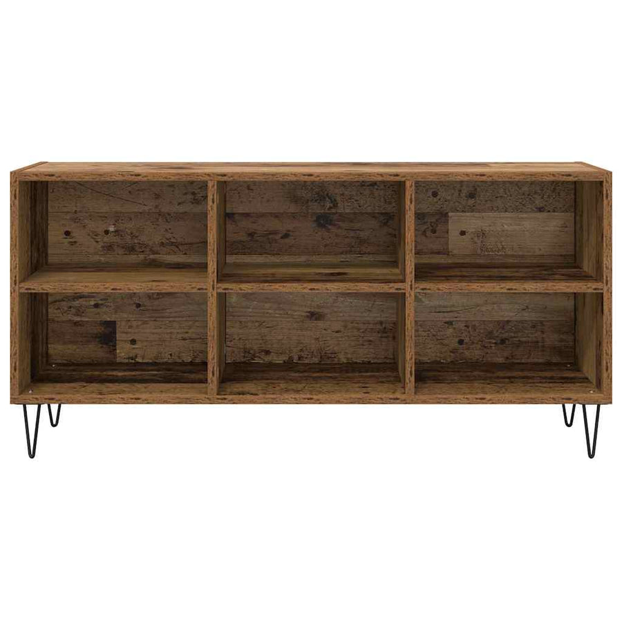 TV-kast Oud Hout 103,5 x 30 x 50 cm Bewerkt hout