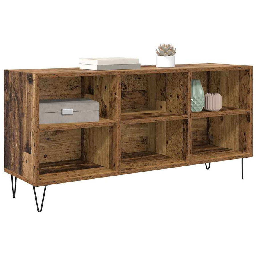 TV-kast Oud Hout 103,5 x 30 x 50 cm Bewerkt hout