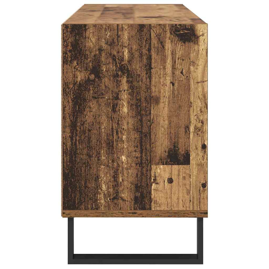 TV-kast Oud Hout 103,5 x 30 x 50 cm Bewerkt hout