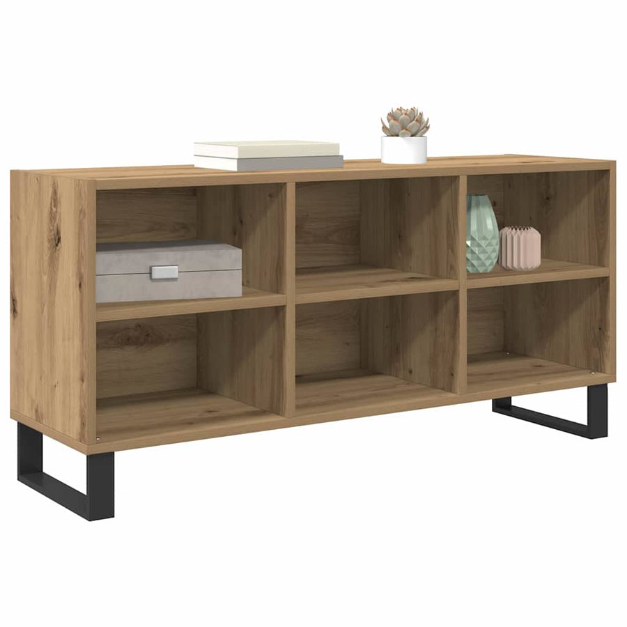 TV-kast Artisan Eiken 103,5 x 30 x 50 cm Bewerkt hout