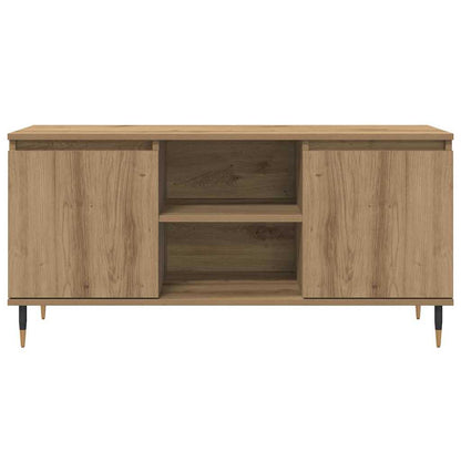 TV-kast Artisan Eiken 104 x 35 x 50 cm Bewerkt hout