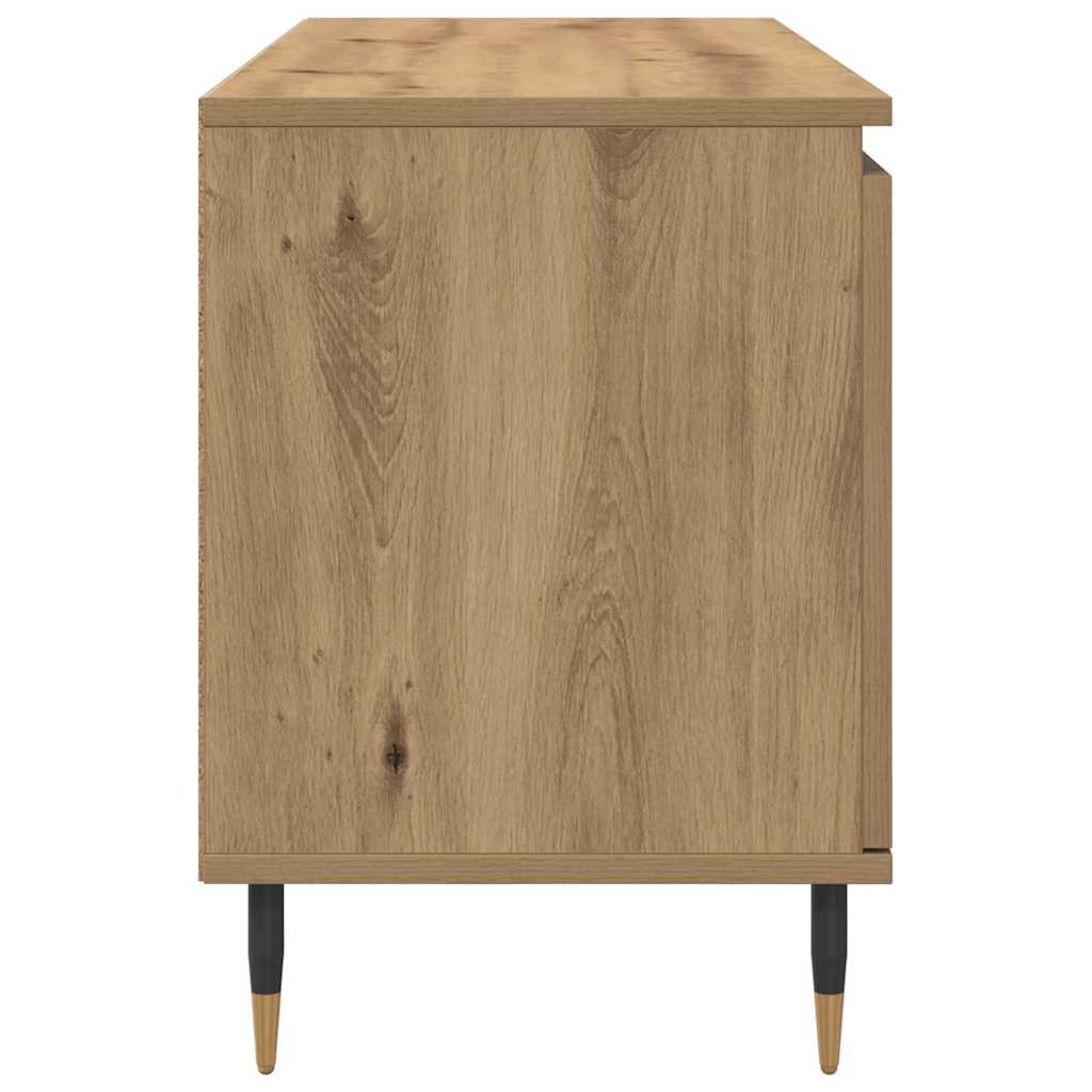 TV-kast Artisan Eiken 104 x 35 x 50 cm Bewerkt hout