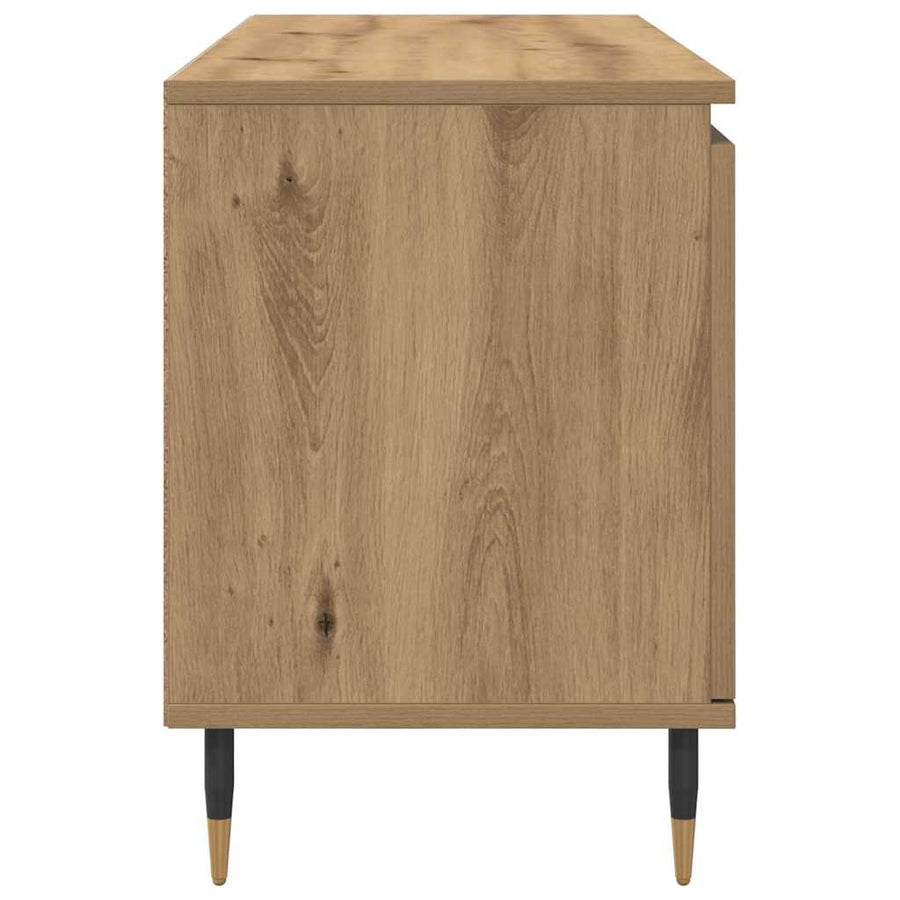 TV-kast Artisan Eiken 104 x 35 x 50 cm Bewerkt hout