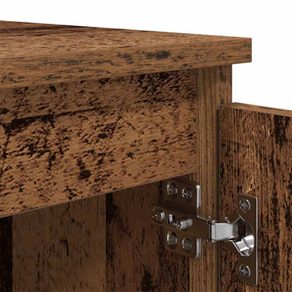 TV-kast Oud Hout 104 x 35 x 50 cm Bewerkt hout