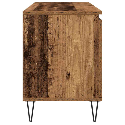 TV-kast Oud Hout 104 x 35 x 50 cm Bewerkt hout