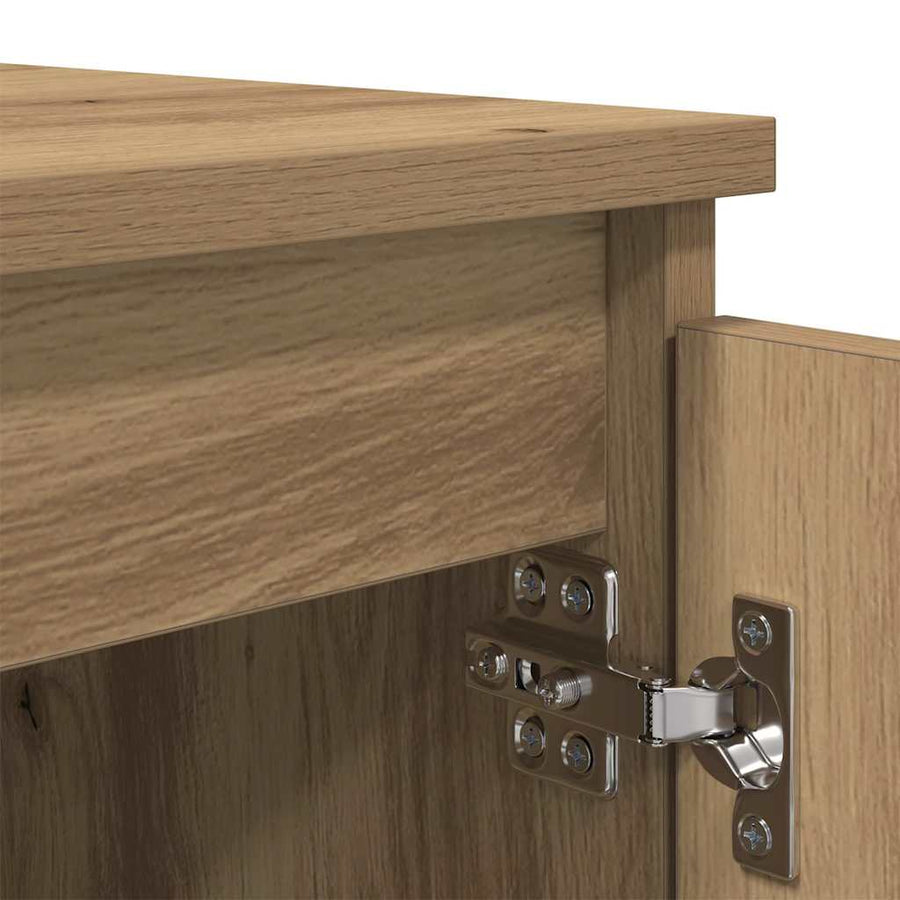 TV-kast Artisan Eiken 104 x 35 x 50 cm Bewerkt hout