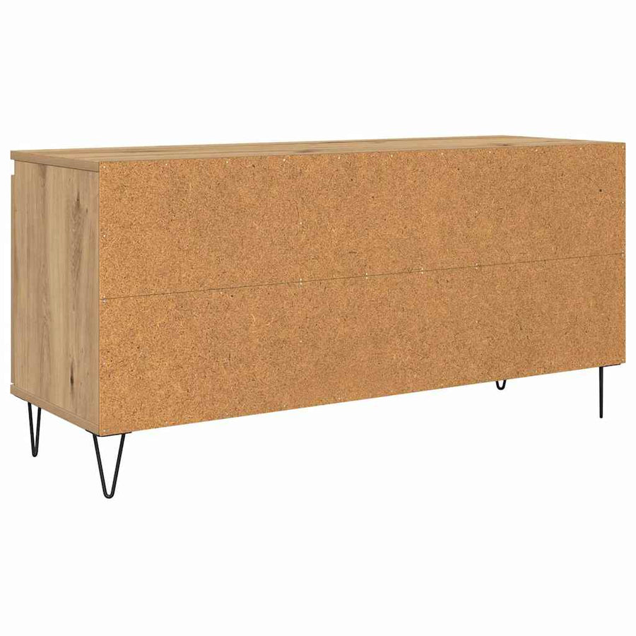 TV-kast Artisan Eiken 104 x 35 x 50 cm Bewerkt hout