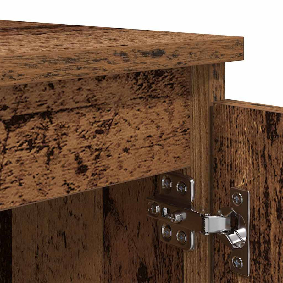 TV-kast Oud Hout 104 x 35 x 50 cm Bewerkt hout