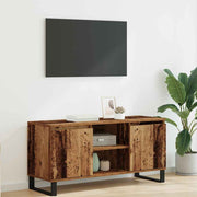 TV-kast 104x35x50 cm oud hout bewerkt hout