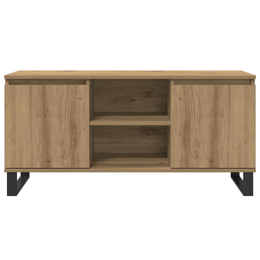 TV-kast Artisan Eiken 104 x 35 x 50 cm Bewerkt hout