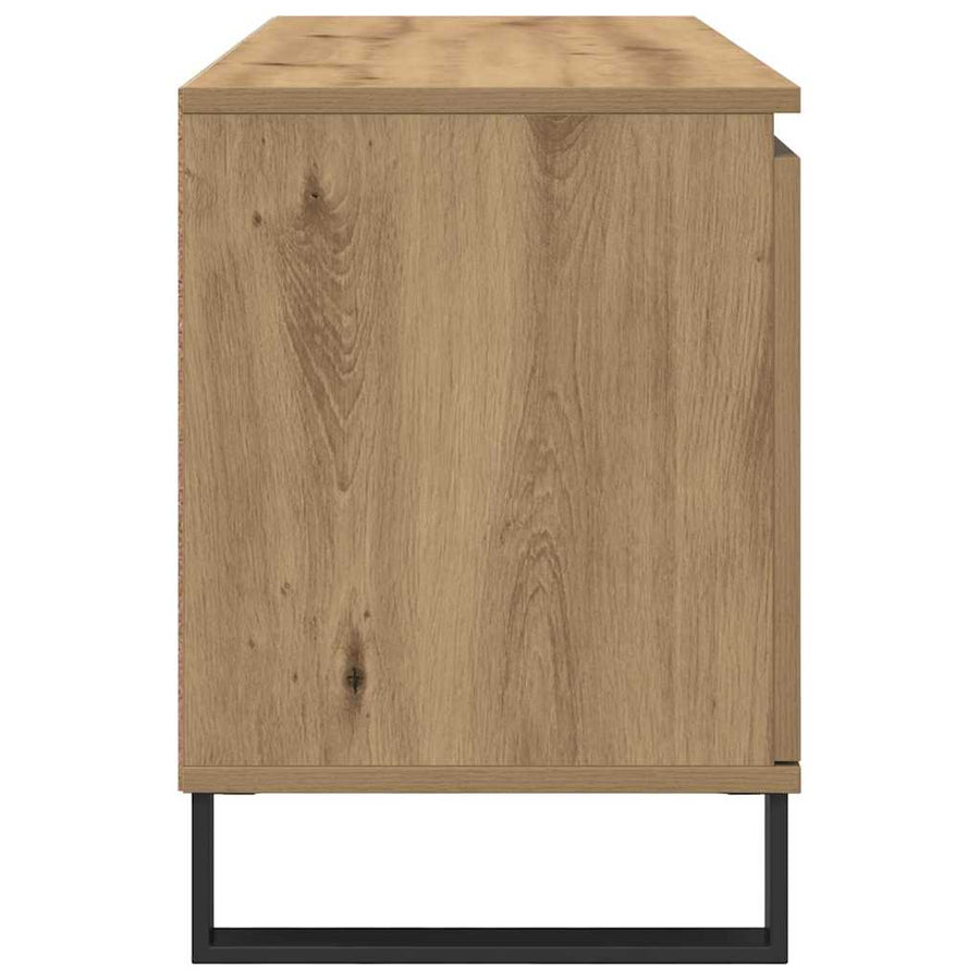 TV-kast Artisan Eiken 104 x 35 x 50 cm Bewerkt hout