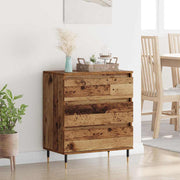 Dressoir 60x35x70 cm bewerkt hout
