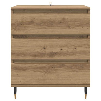 Dressoir met lade Artisan Eiken 60 x 35 x 70 cm Bewerkt hout