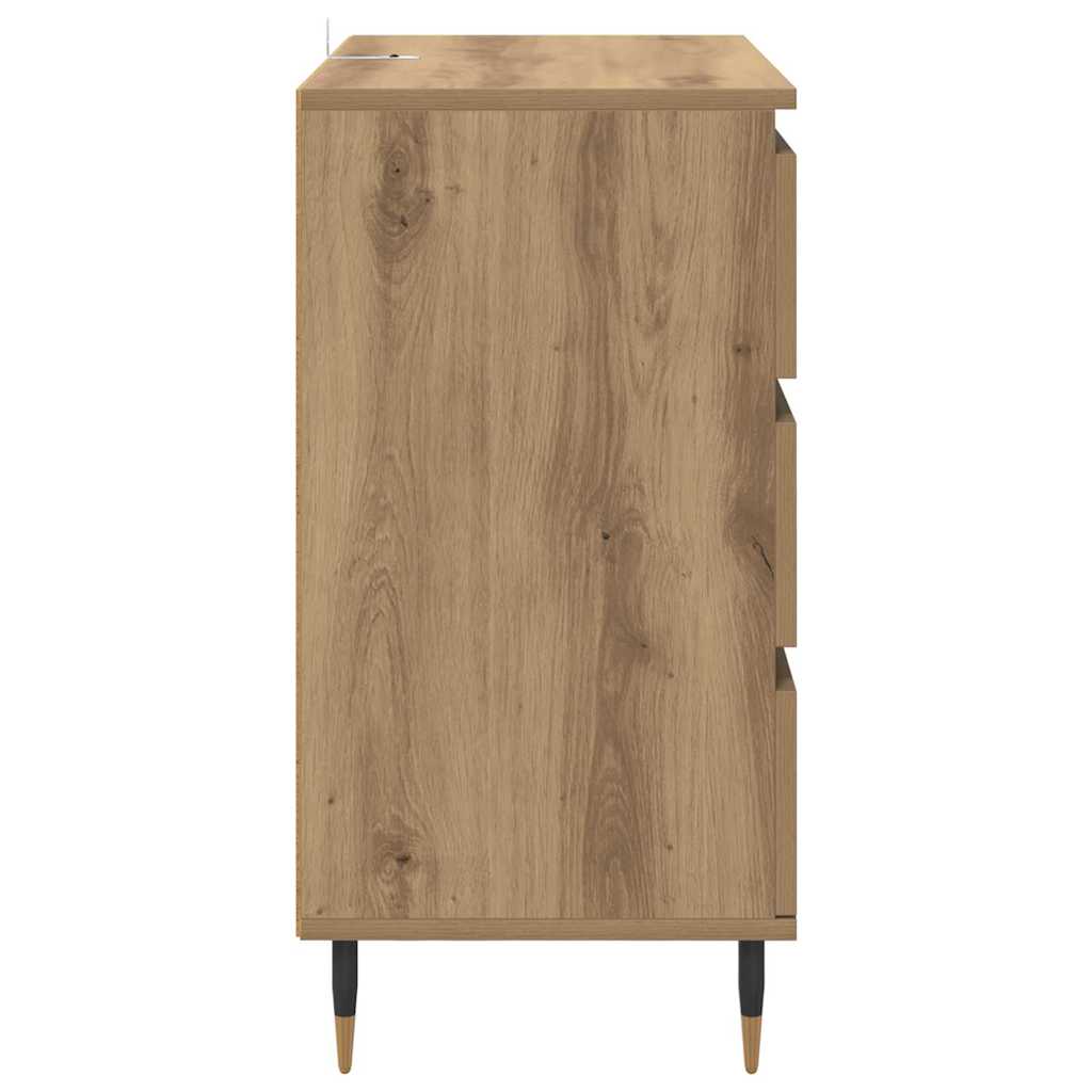 Dressoir met lade Artisan Eiken 60 x 35 x 70 cm Bewerkt hout
