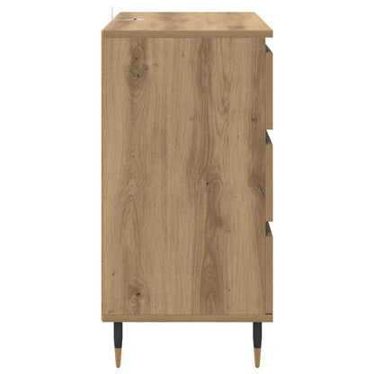 Dressoir met lade Artisan Eiken 60 x 35 x 70 cm Bewerkt hout