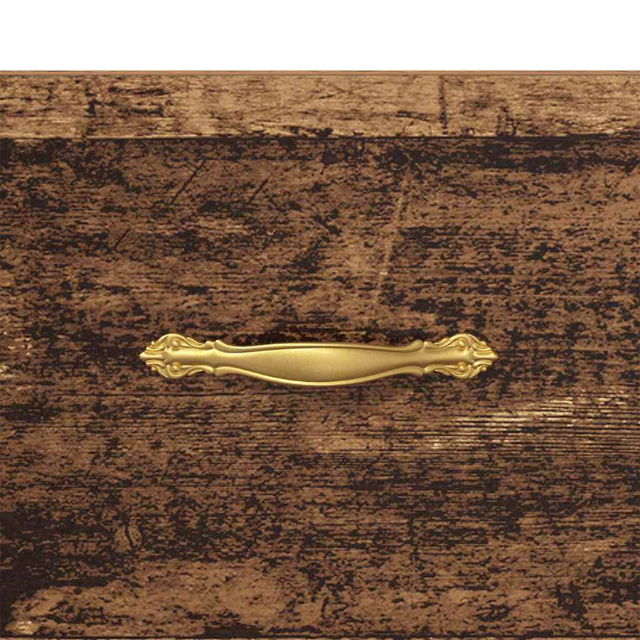 Nachtkastje 2 pcs Oud hout 40 x 35 x 47,5 cm Bewerkt hout