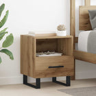 Bedside Cabinets 2 pcs Artisan Oak 40 x 35 x 47.5 cm Engineered Wood