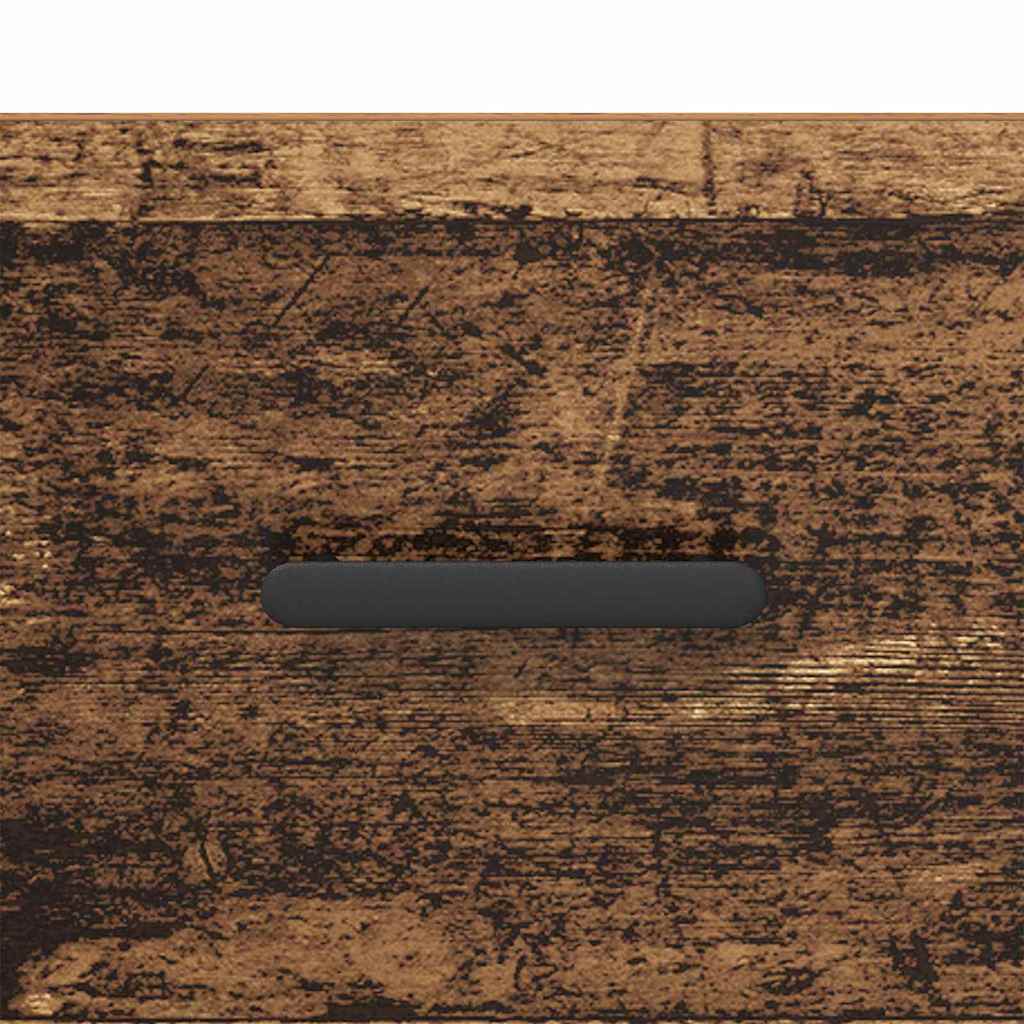 Nachtkastje met lade Oudhout 40 x 40 x 66 cm Bewerkt hout