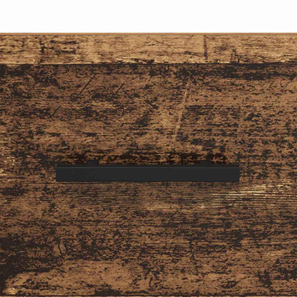 Nachtkastje met lade Oud Hout 40 x 40 x 66 cm Bewerkt hout